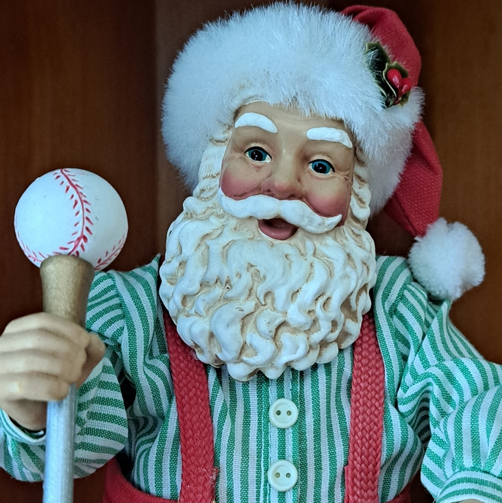 Possible Dream Festive Santa Claus FigurineTee-ball Instructor